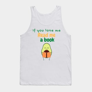 If You Love Me Read Me a Book Tank Top